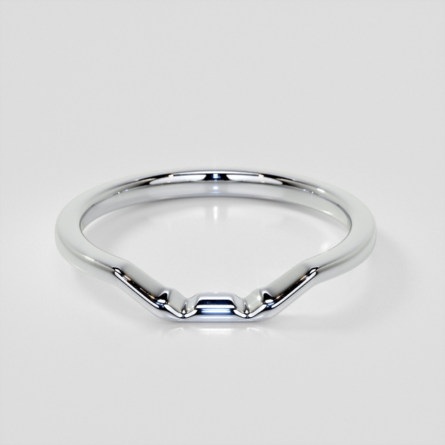 Shadow Wedding Band