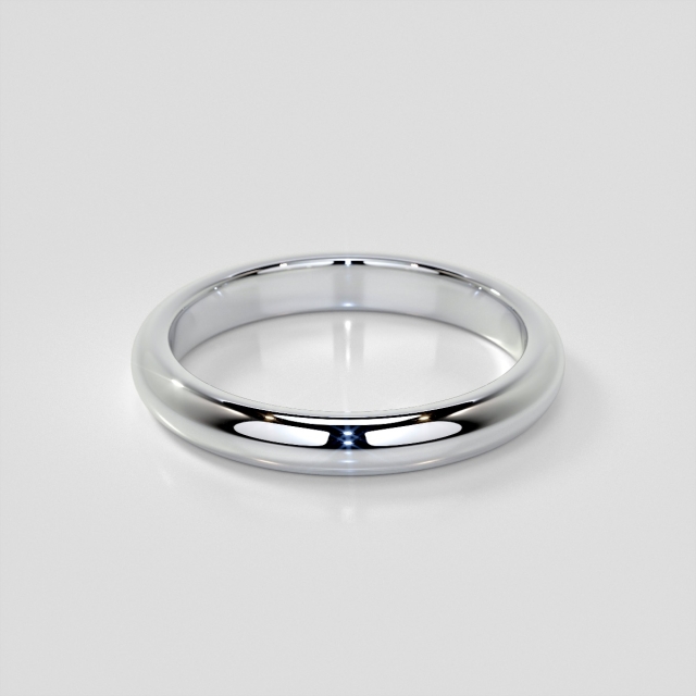 Wedding Band For Cathedral Style Ring